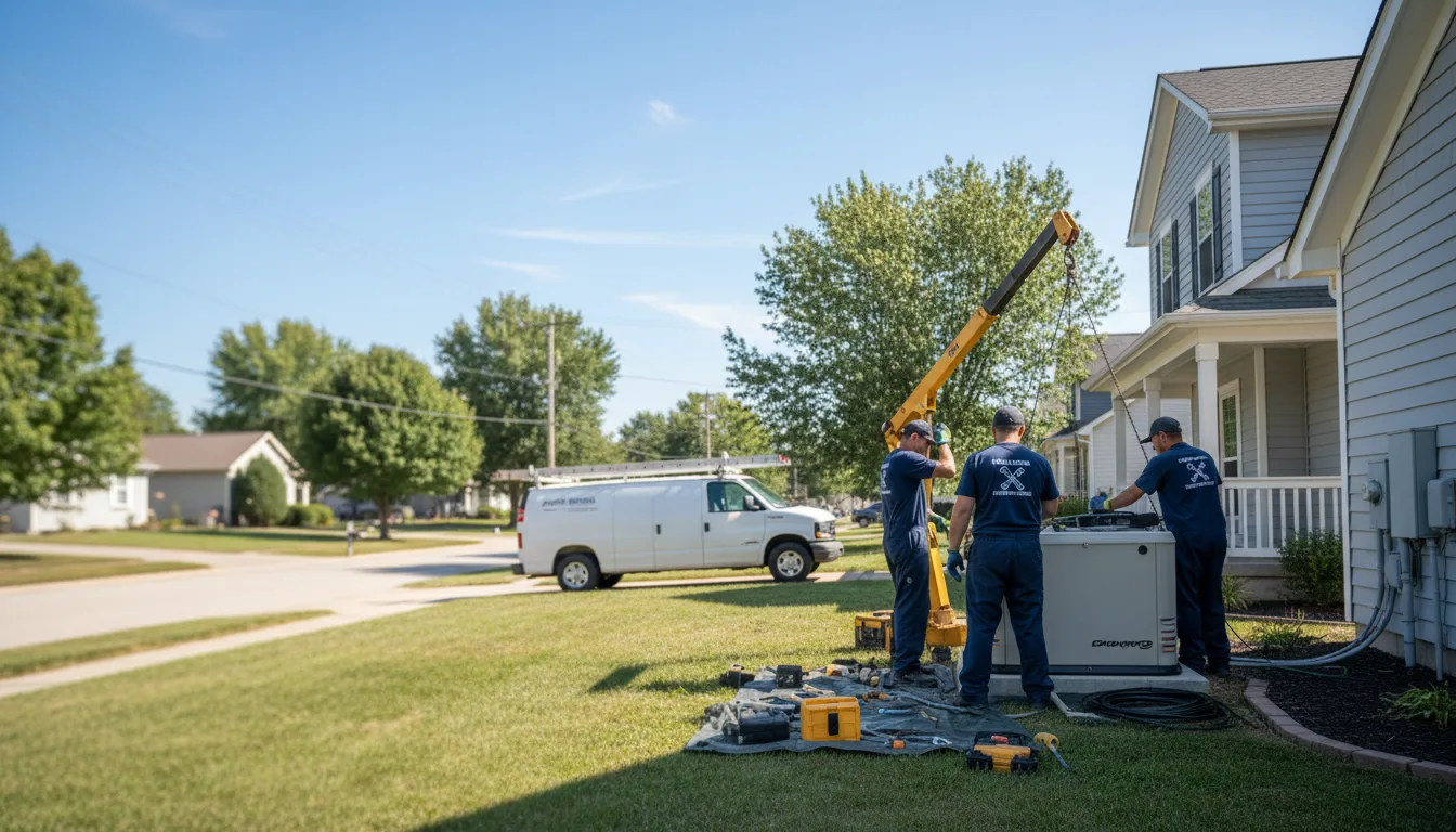 Generator Installation in Saraland, AL near me